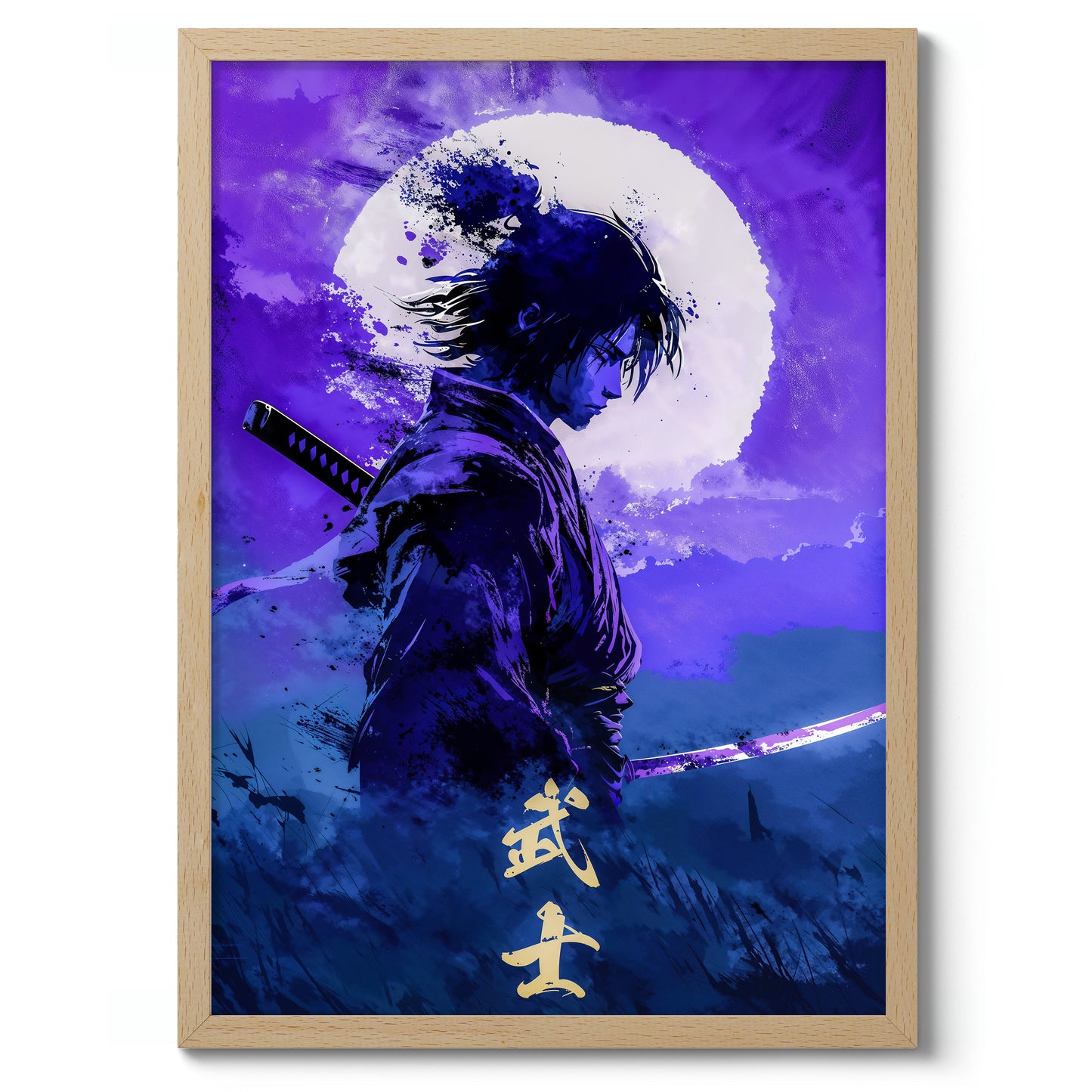 Lila Mond Samurai