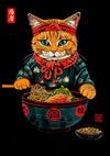 Ramen Cat print