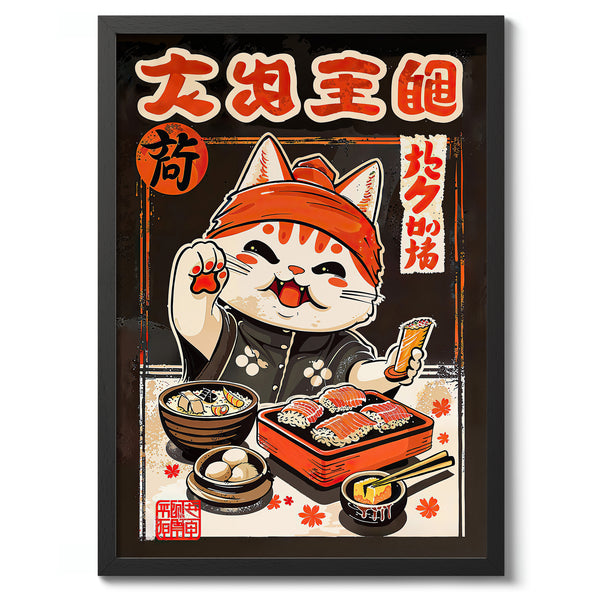 Maneki-Neko Sushi Cat