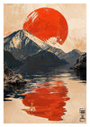 Mountain Eclipse print