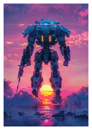 Titan Mecha Suit print