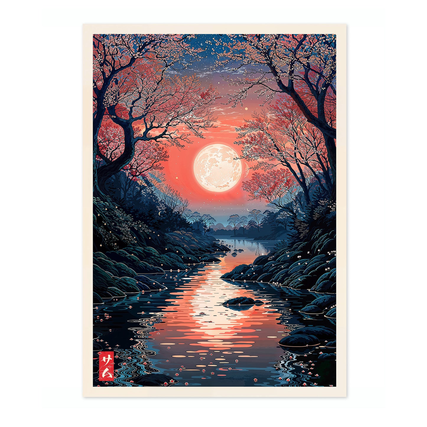 Red Moon, Cherry Blossom