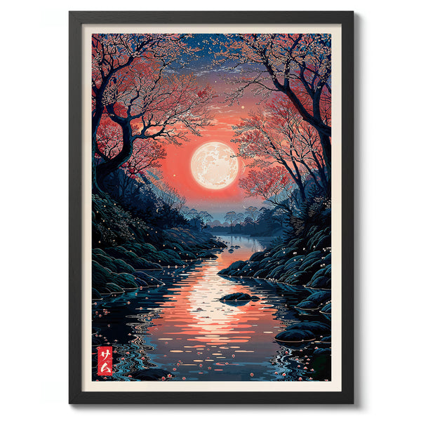 Red Moon, Cherry Blossom