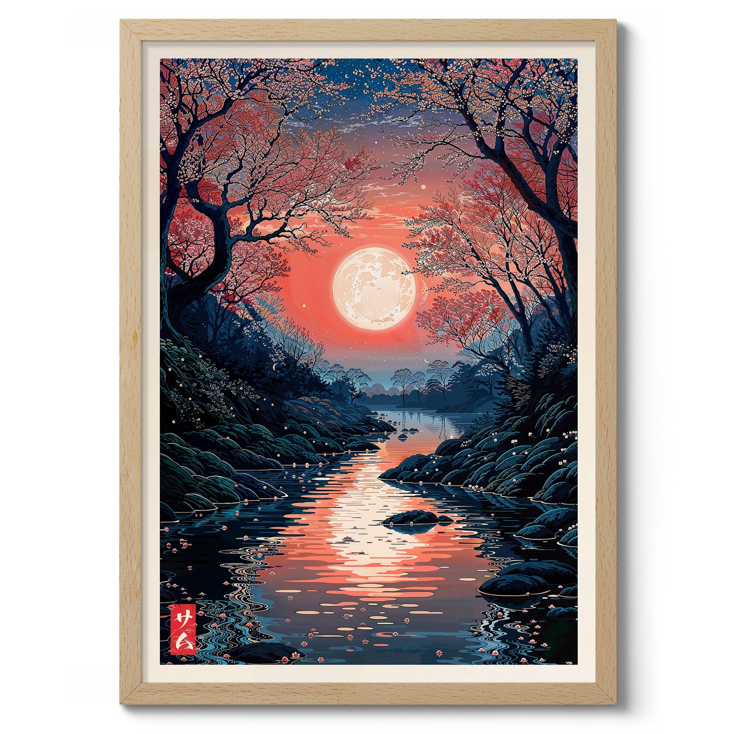 Red Moon, Cherry Blossom