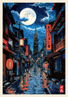 Tokyo Lumière Rouge print