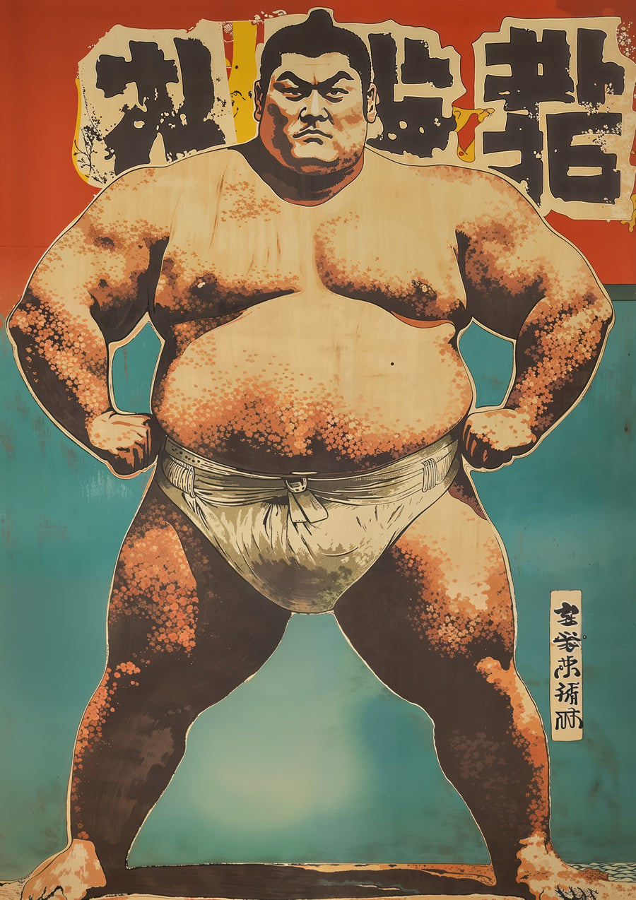 Sumo Manga - Print Only frame