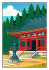 Shrine at Noon print