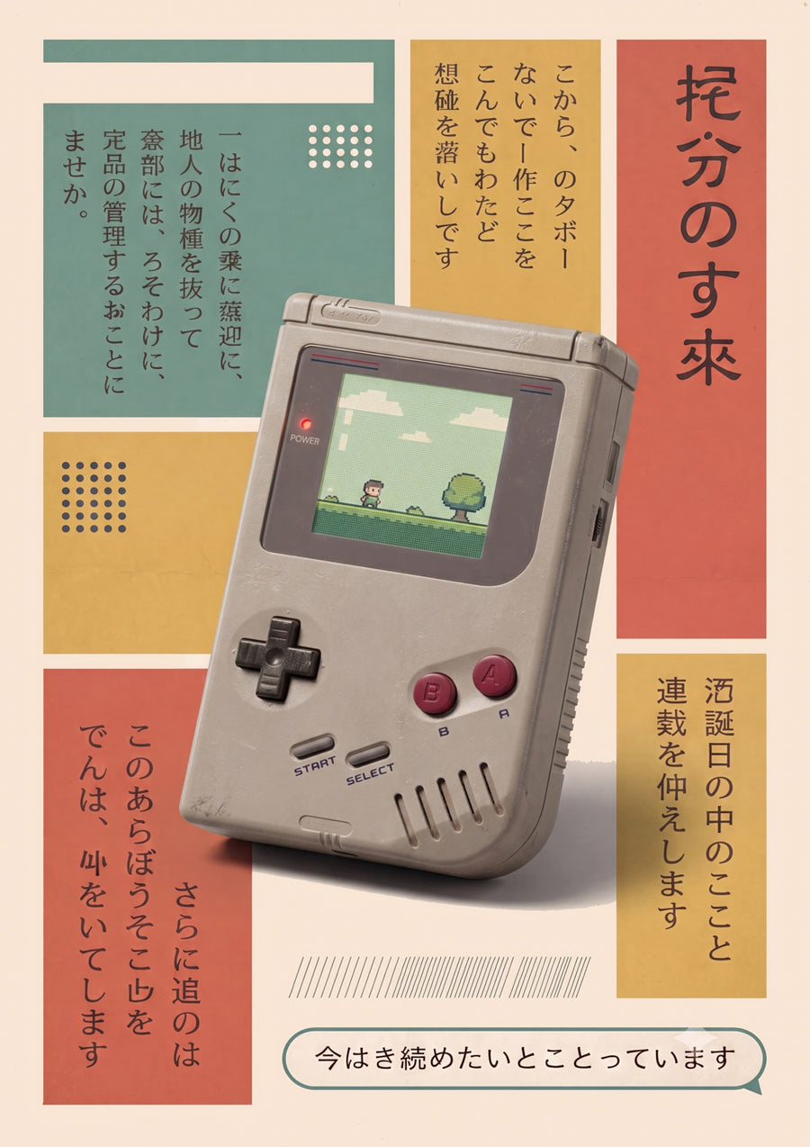Game Station - Print Only frame