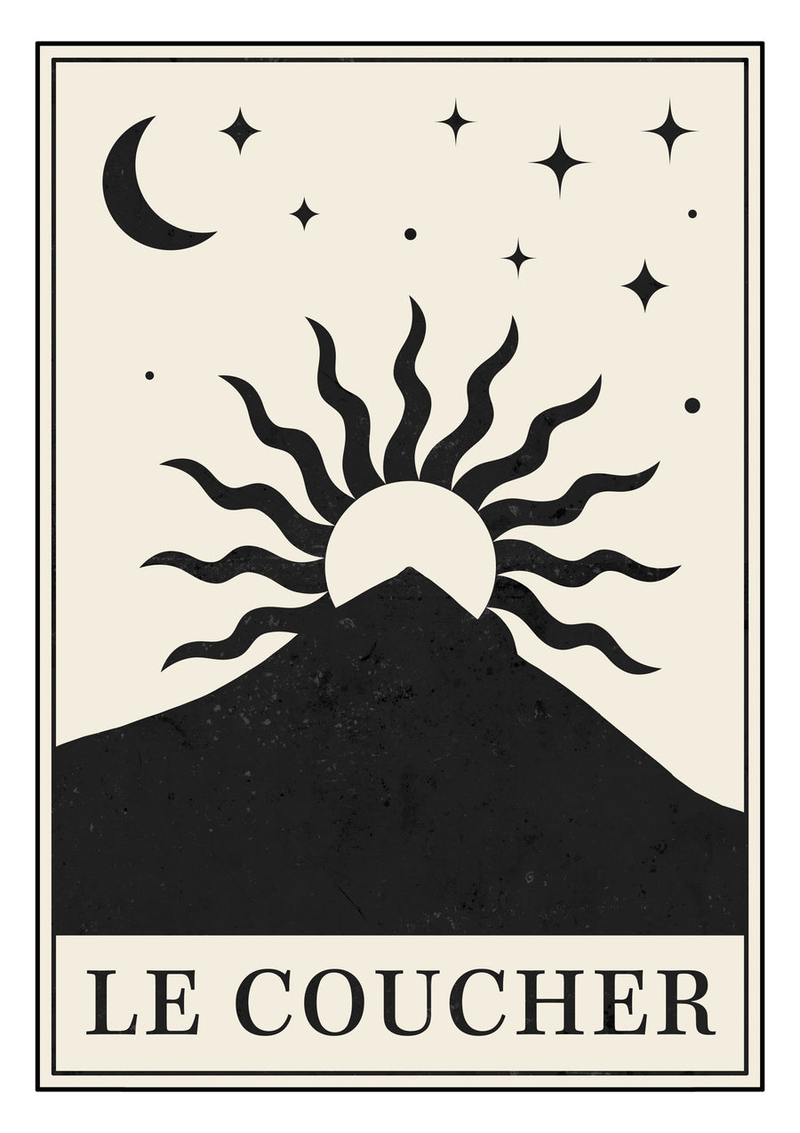 Le Coucher - Print Only frame