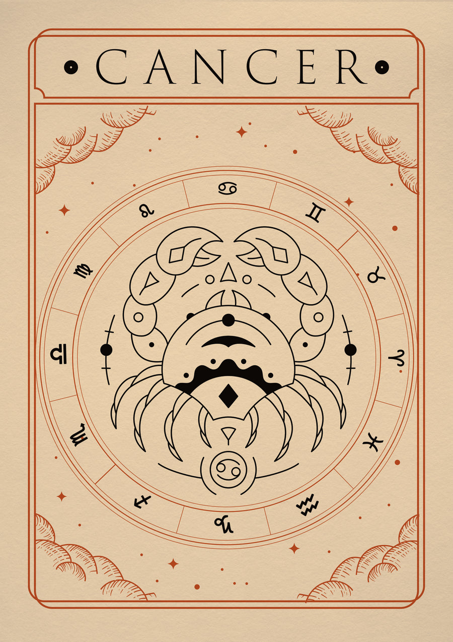 Cancer - Print Only frame