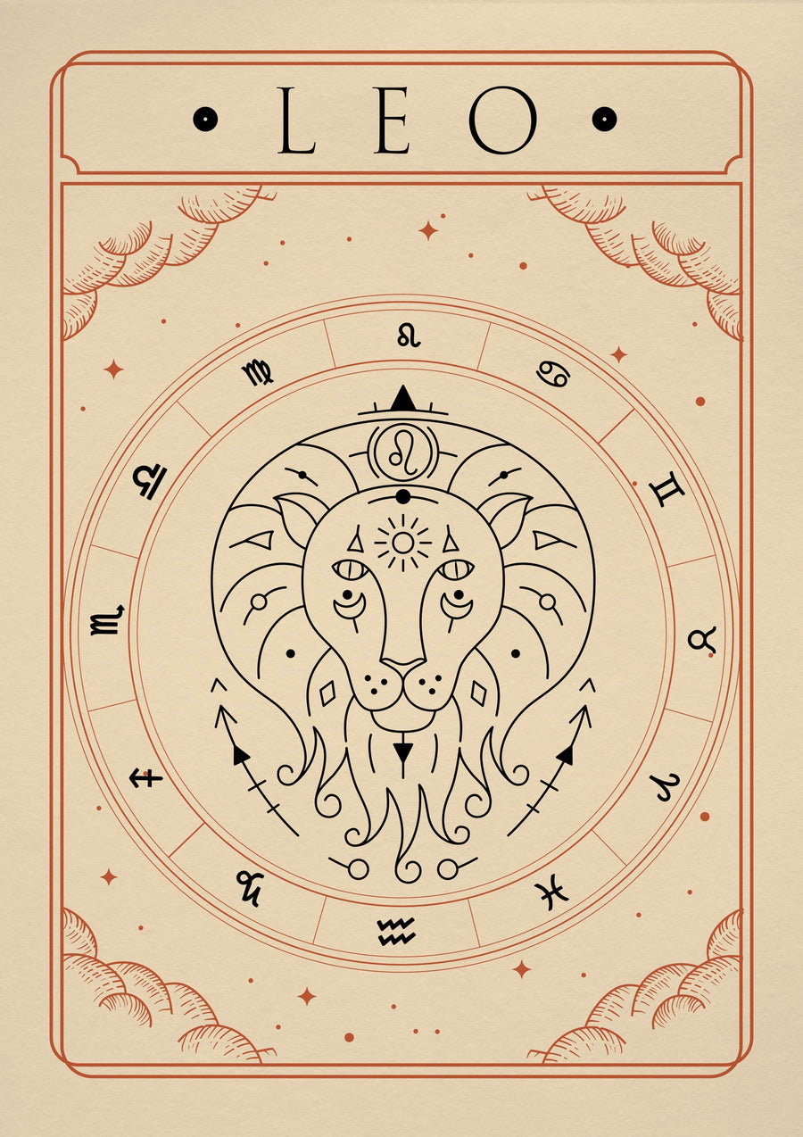 Leo - Print Only frame