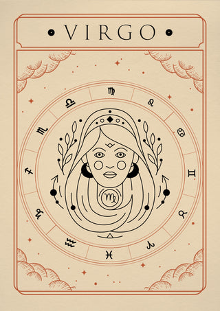 Virgo print