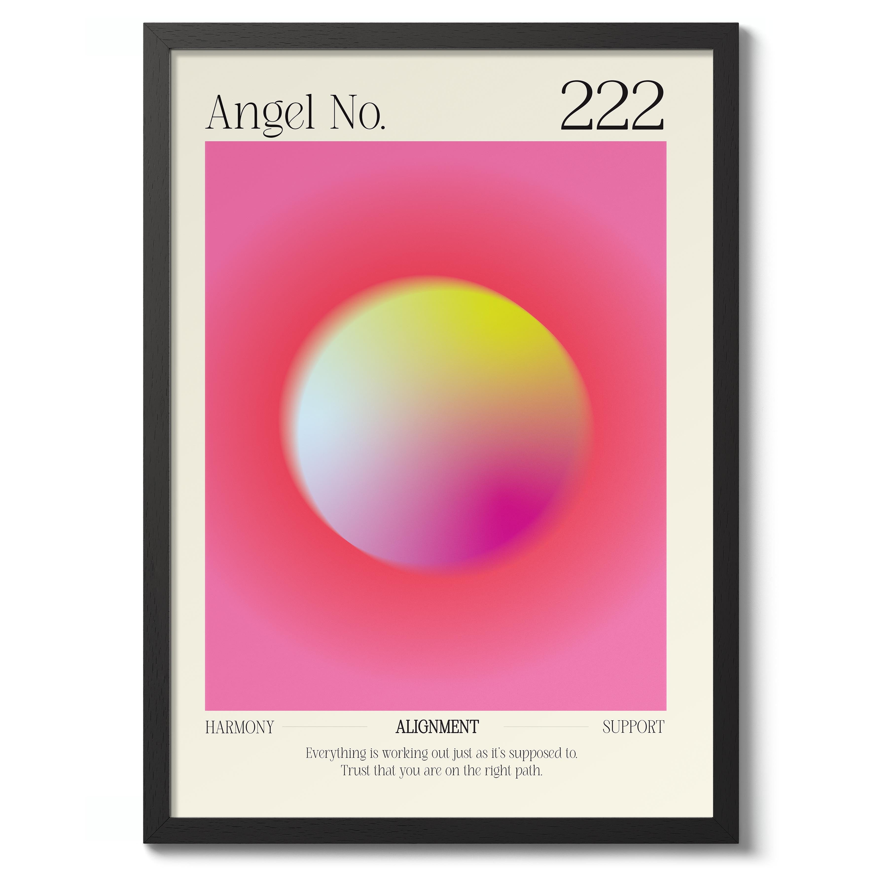 222 Alignment Vector 222 - Alignment | Spiritual | Framed Prints & Posters – Animato