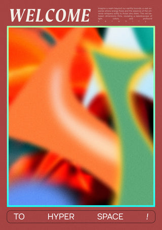 Welcome to Hyperspace print