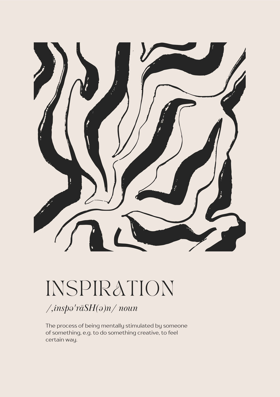 Inspiratie - Print Only frame
