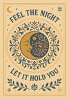 Feel The Night, Moon print