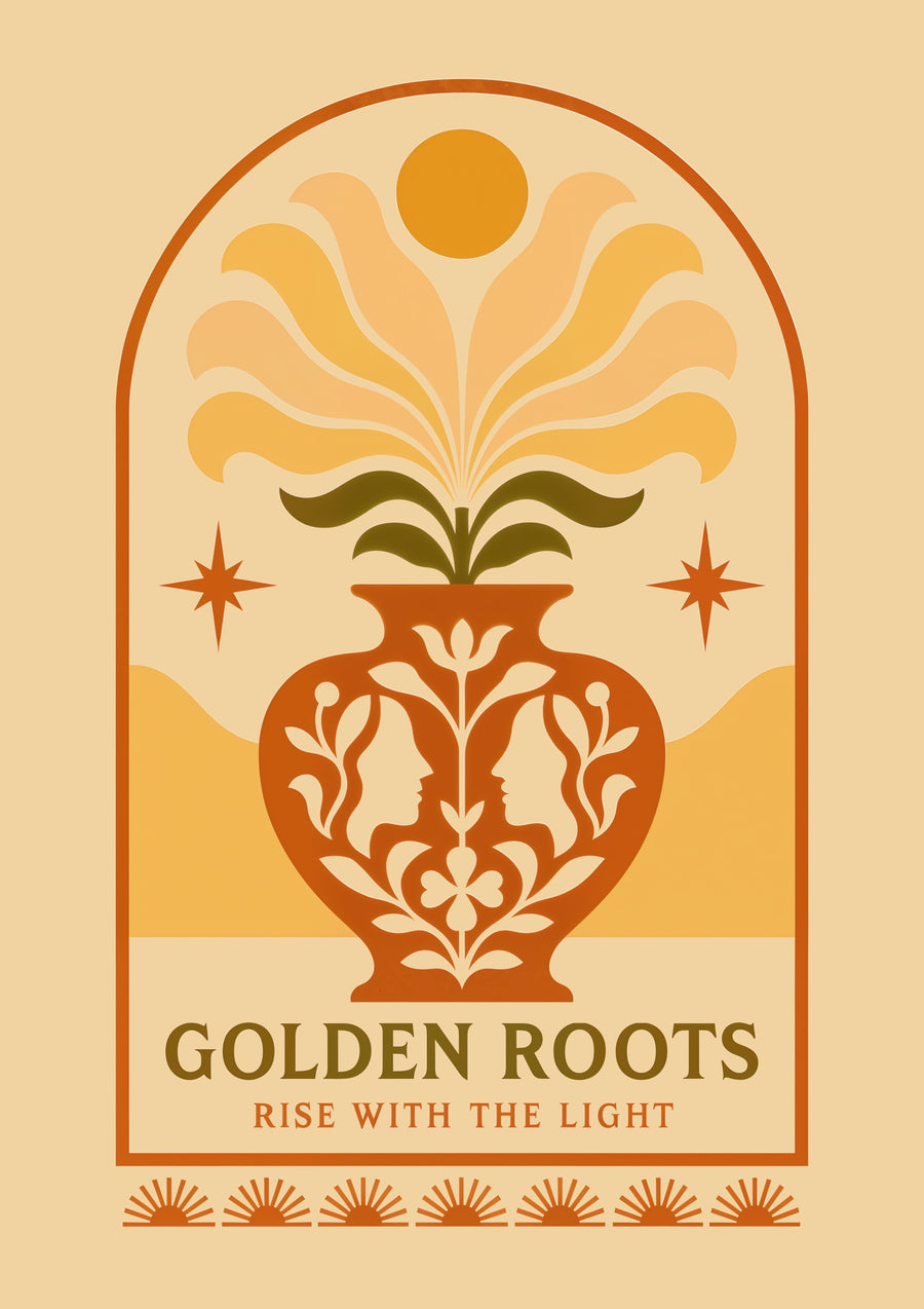 Gouden Wortels - Print Only frame