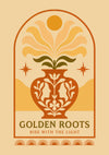 Golden Roots print
