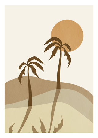 Mirage tranquille print