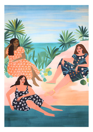 Sirenen am Ufer print