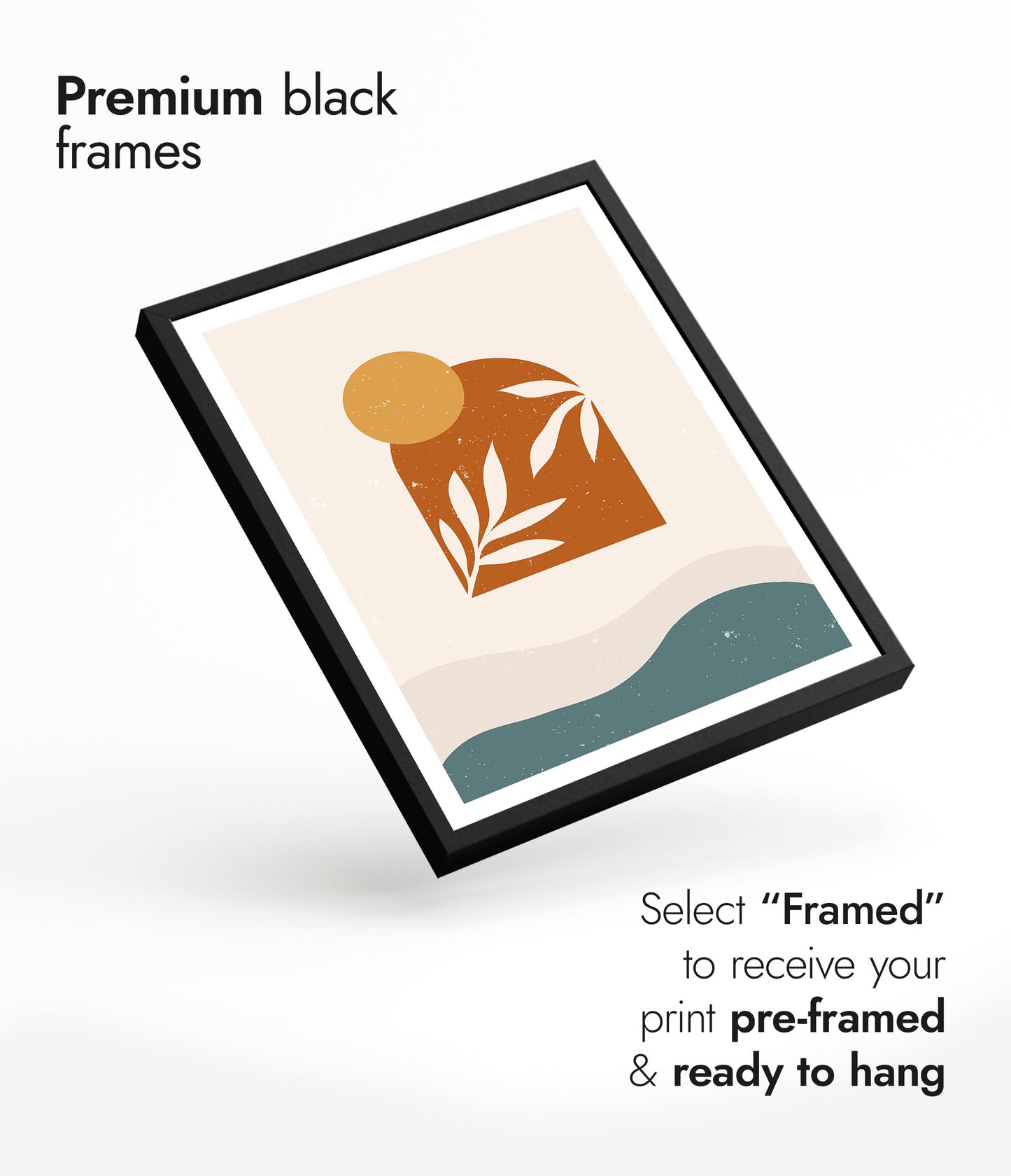 Sunrise in the Window Above the Sea