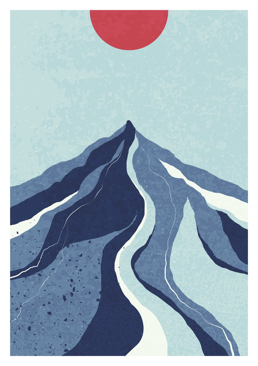 Mountain Peak - Print Only frame