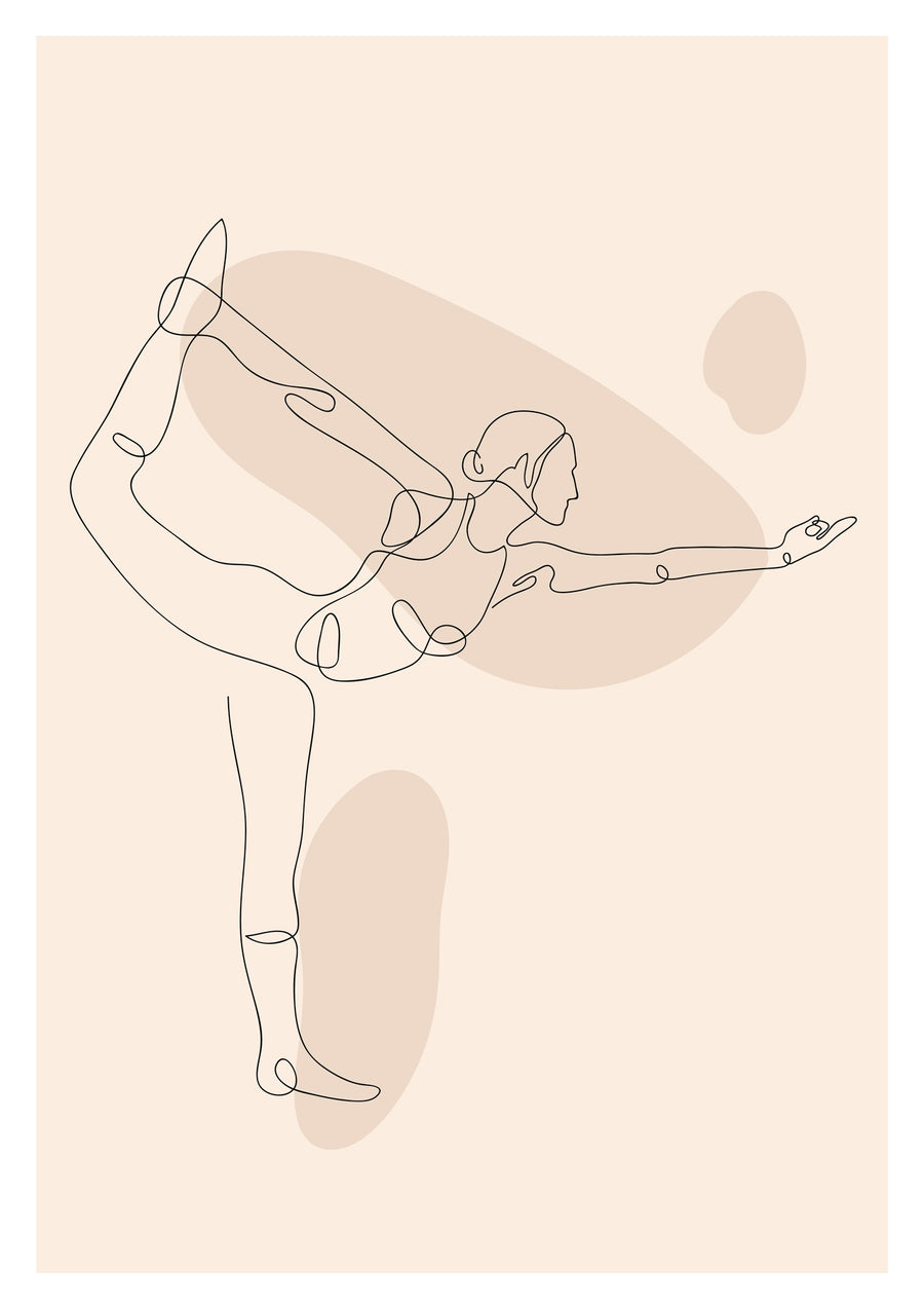 Yoga - Print Only frame