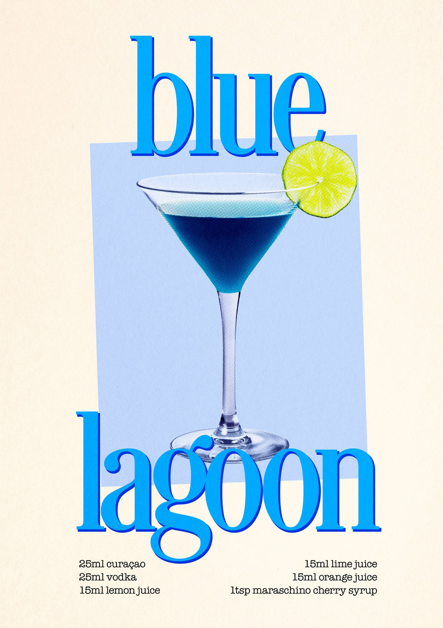 Lagune Bleue - Print Only frame