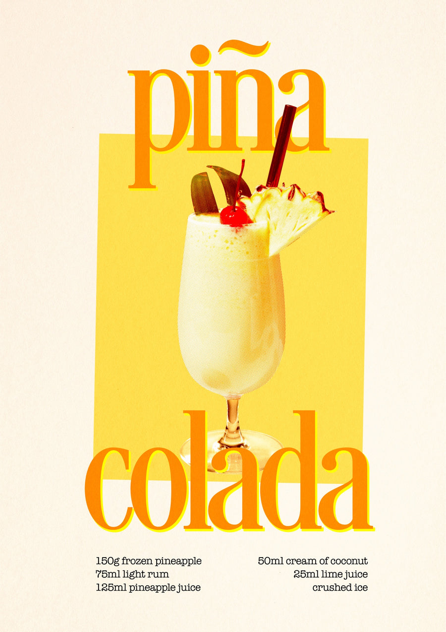 Piña Colada - Print Only frame
