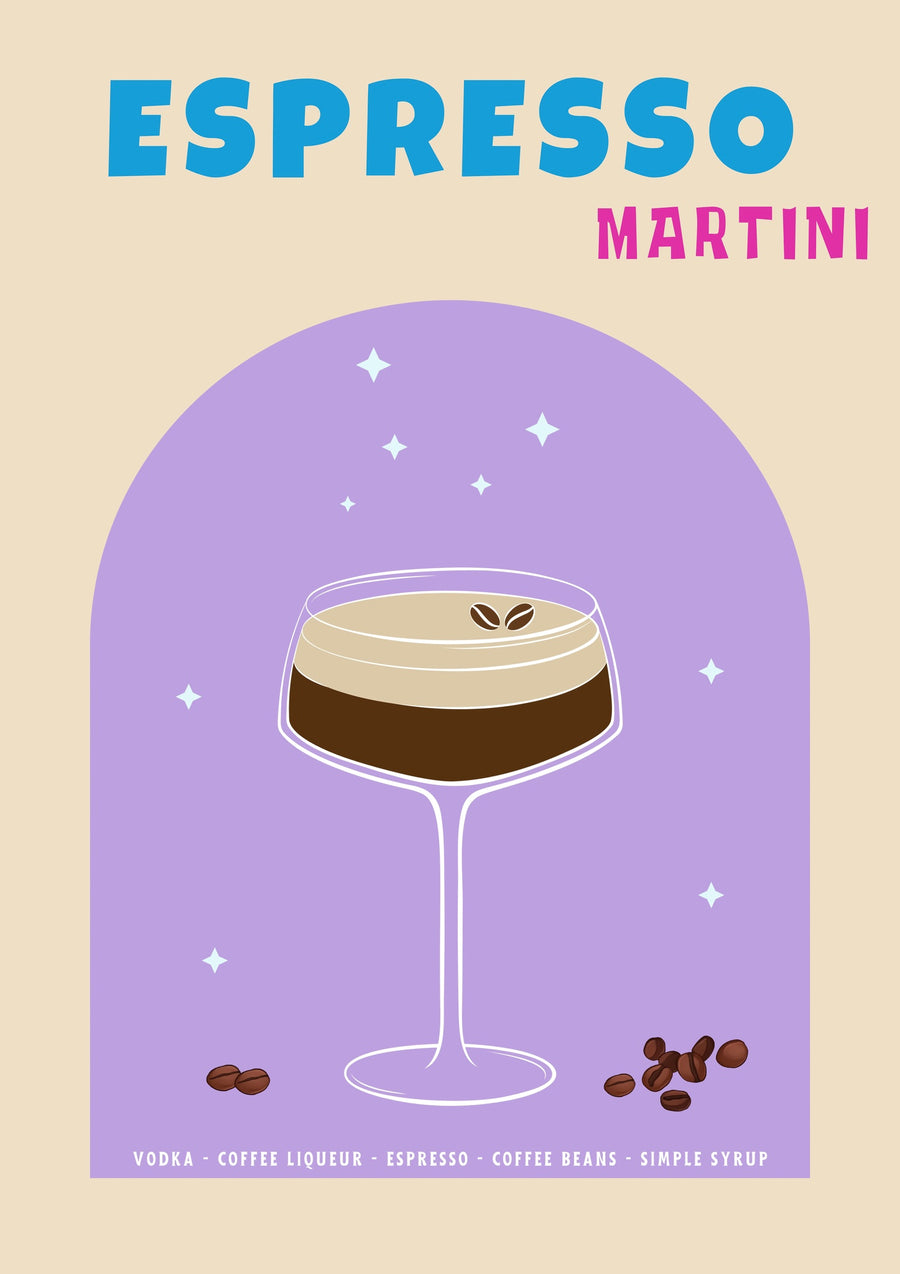 Espresso Martini - Print Only frame