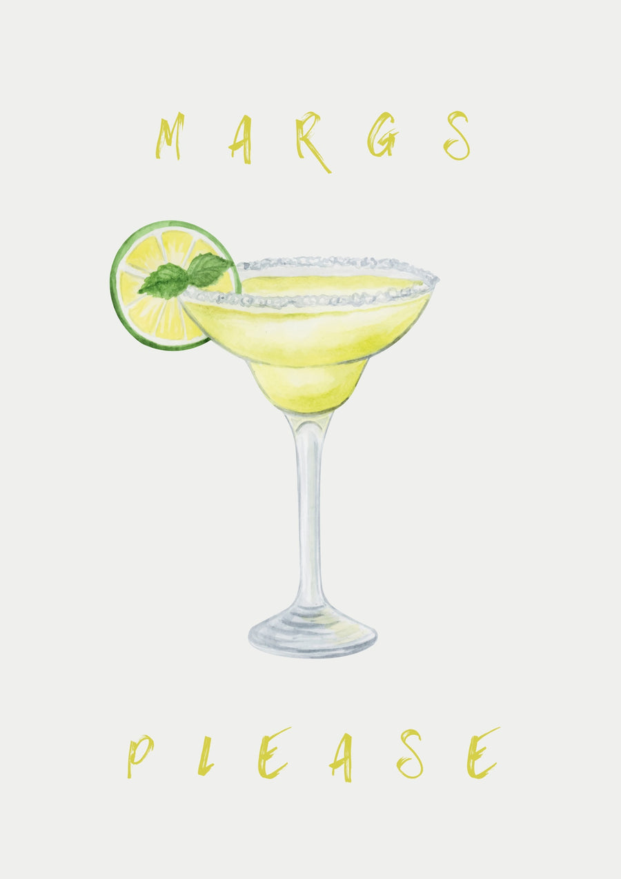 Margs s'il vous plaît - Print Only frame