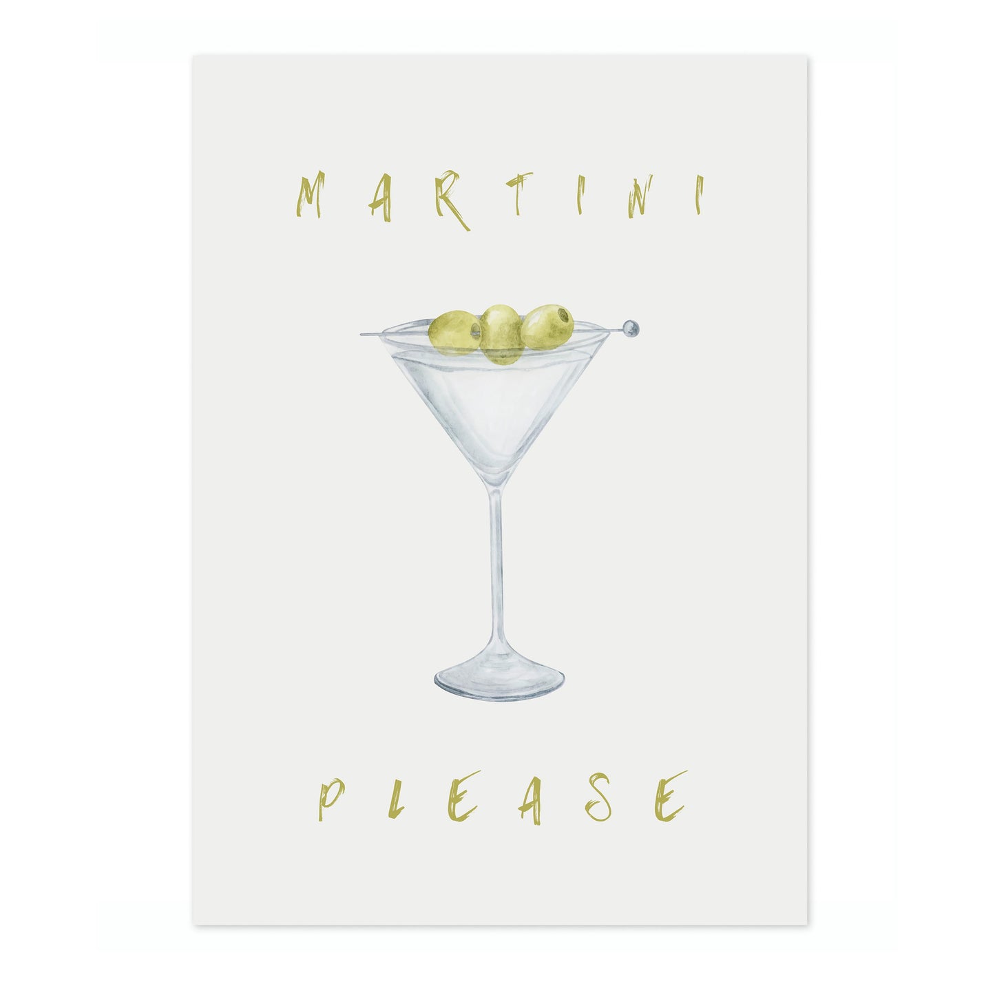 Martini, alstublieft