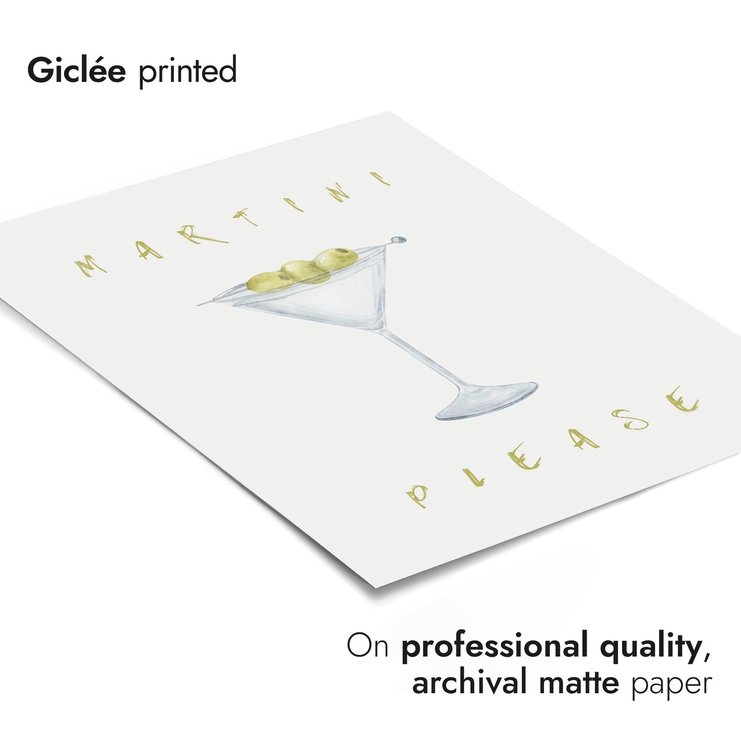 Martini, alstublieft