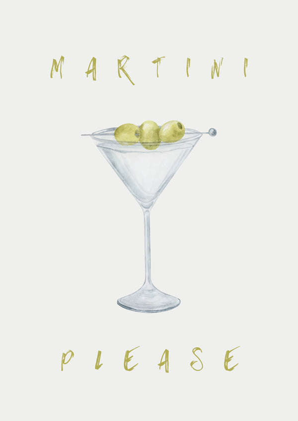 Un Martini, s'il vous plaît
