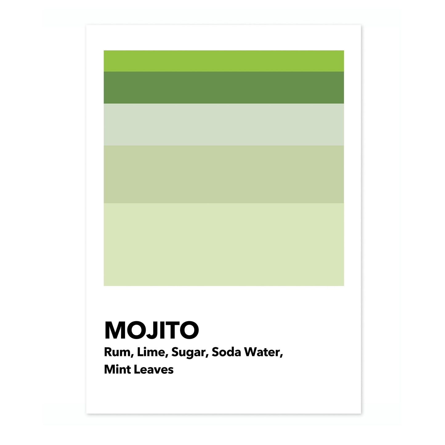 Mojito, Gedemonteerd