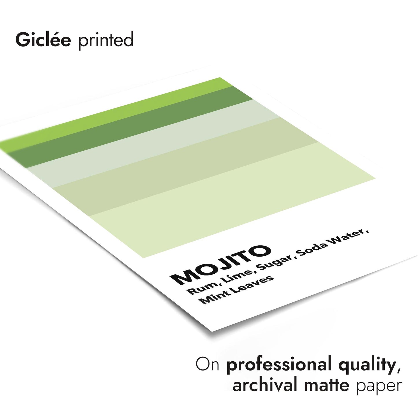 Mojito, Gedemonteerd