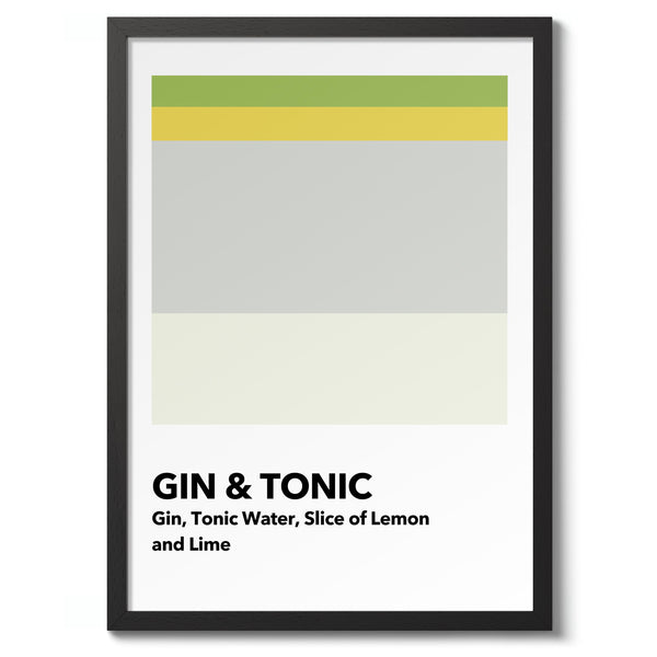 Gin & Tonic, Deconstructed