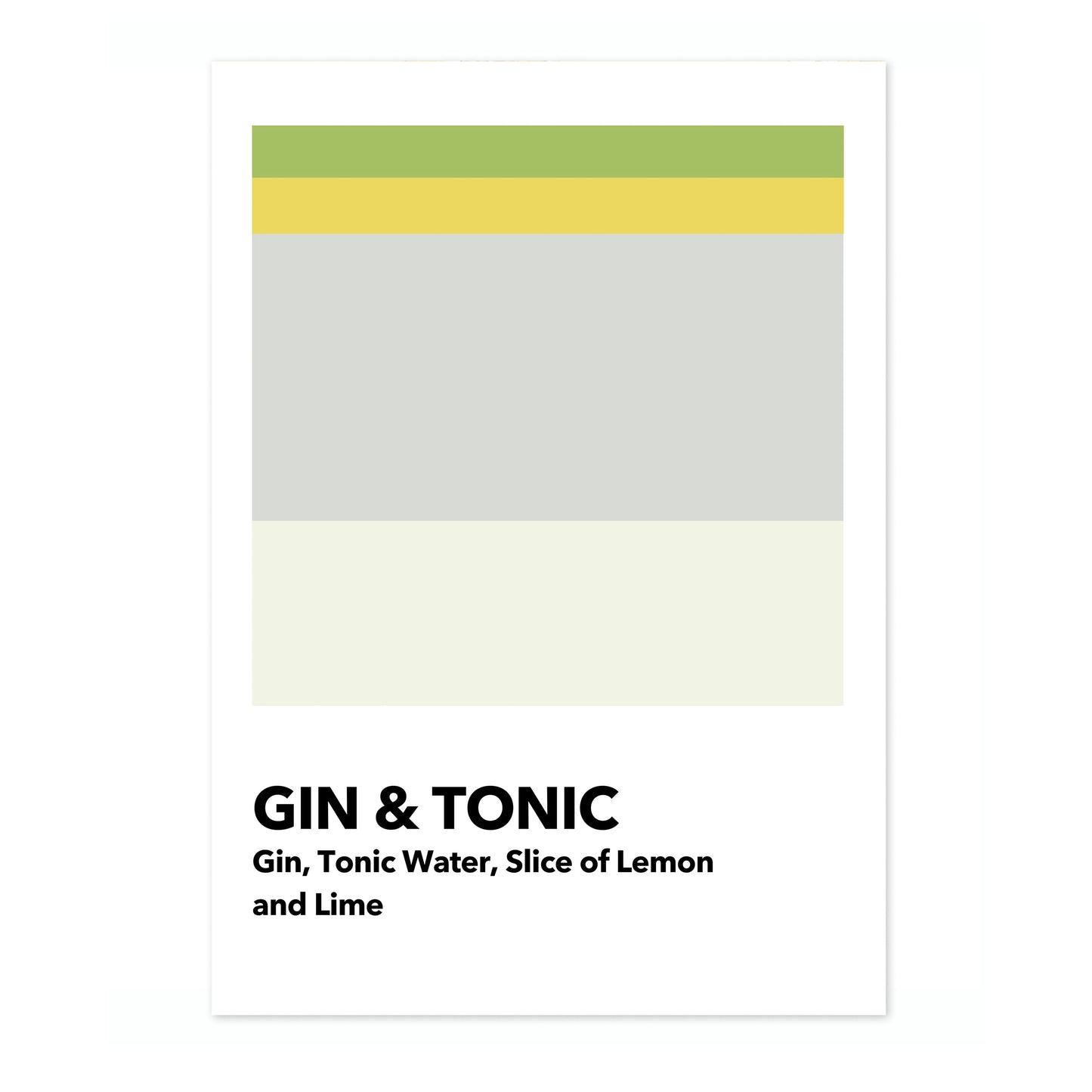 Gin & Tonic, Ontleed