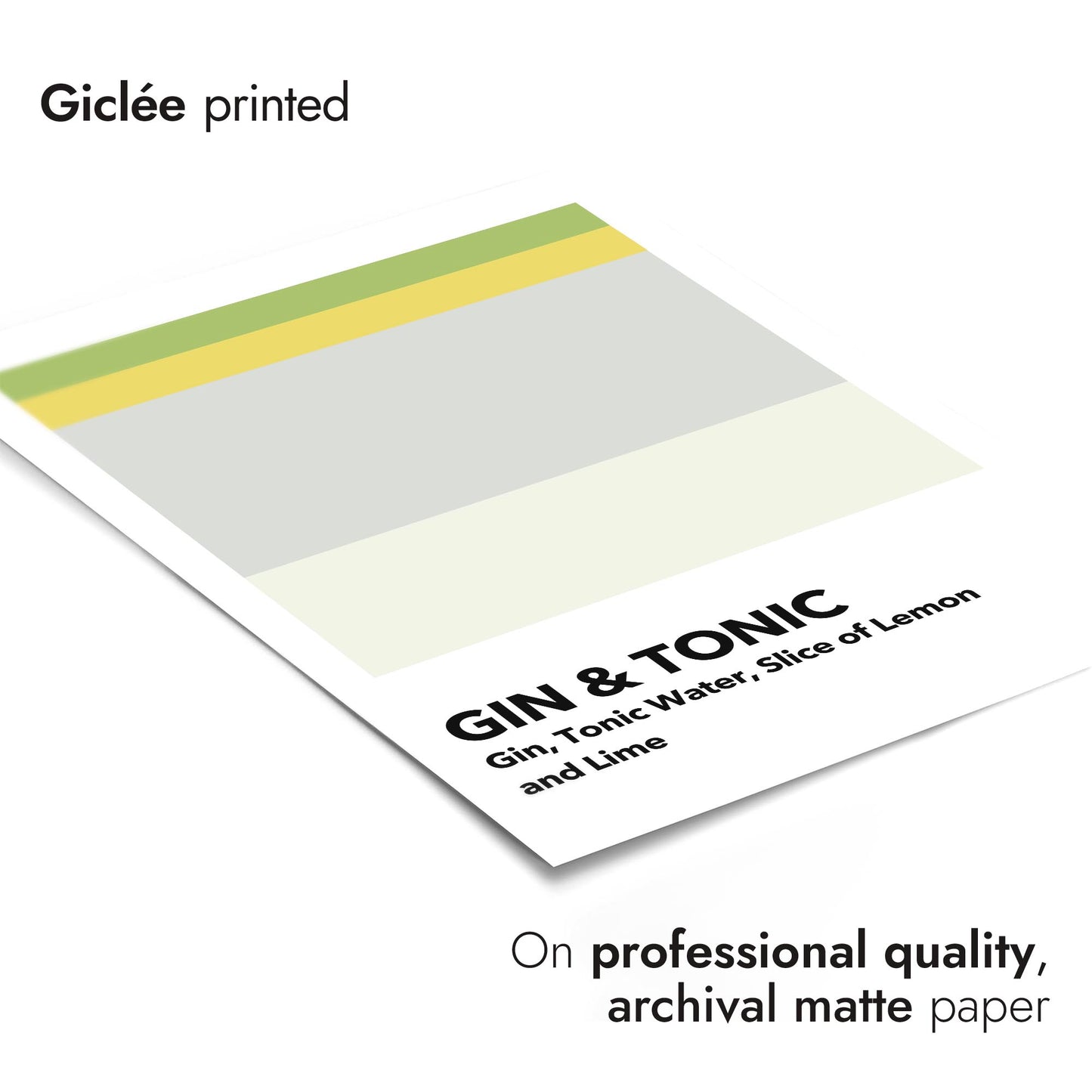 Gin & Tonic, Ontleed