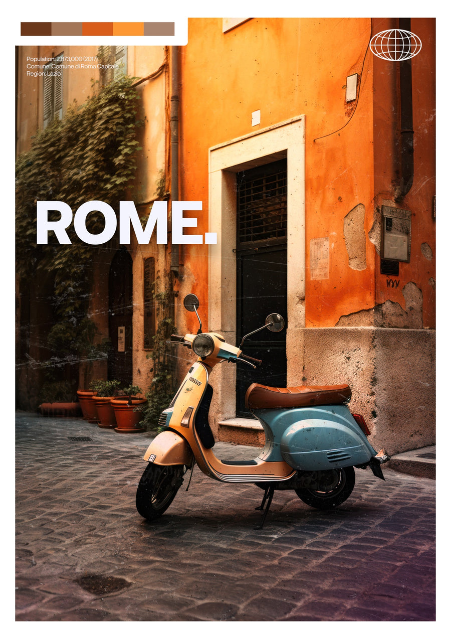 Rome - Print Only frame