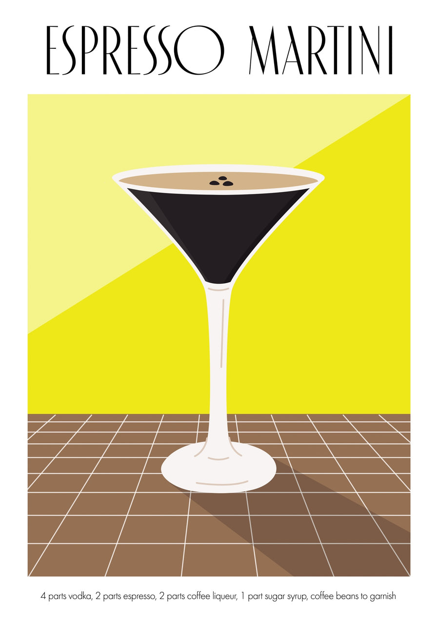 Espresso Martini - Print Only frame