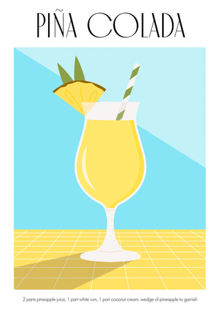 Pina Colada print
