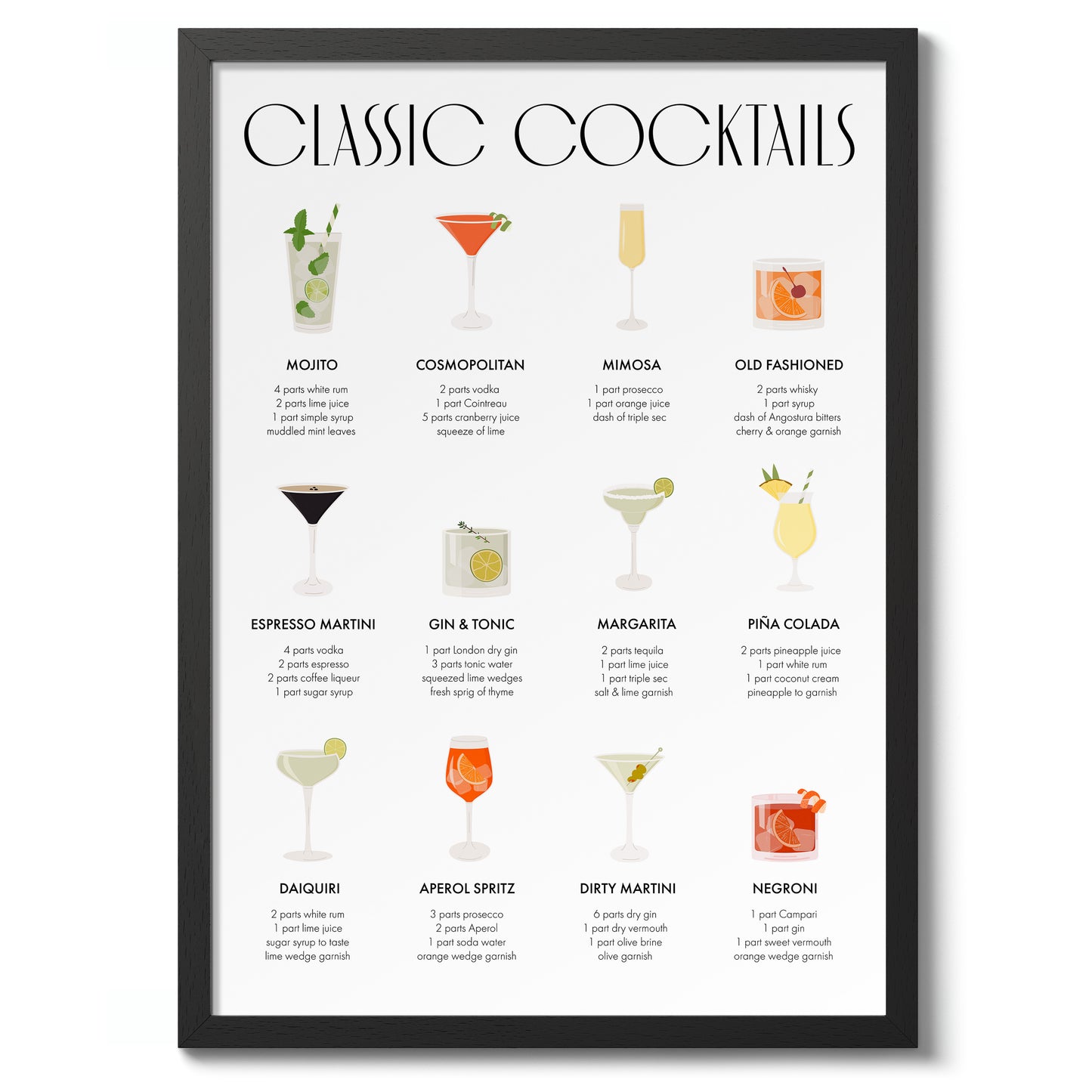 Classic Cocktails