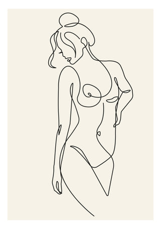 Canvas of Form print