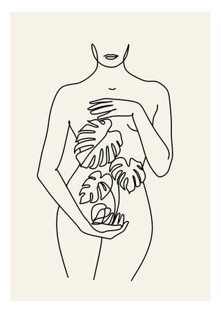 Exotisch groen print