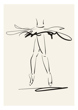 Poised Extension print