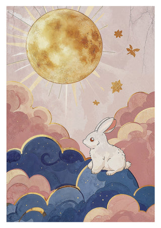 Lapin de Lune print