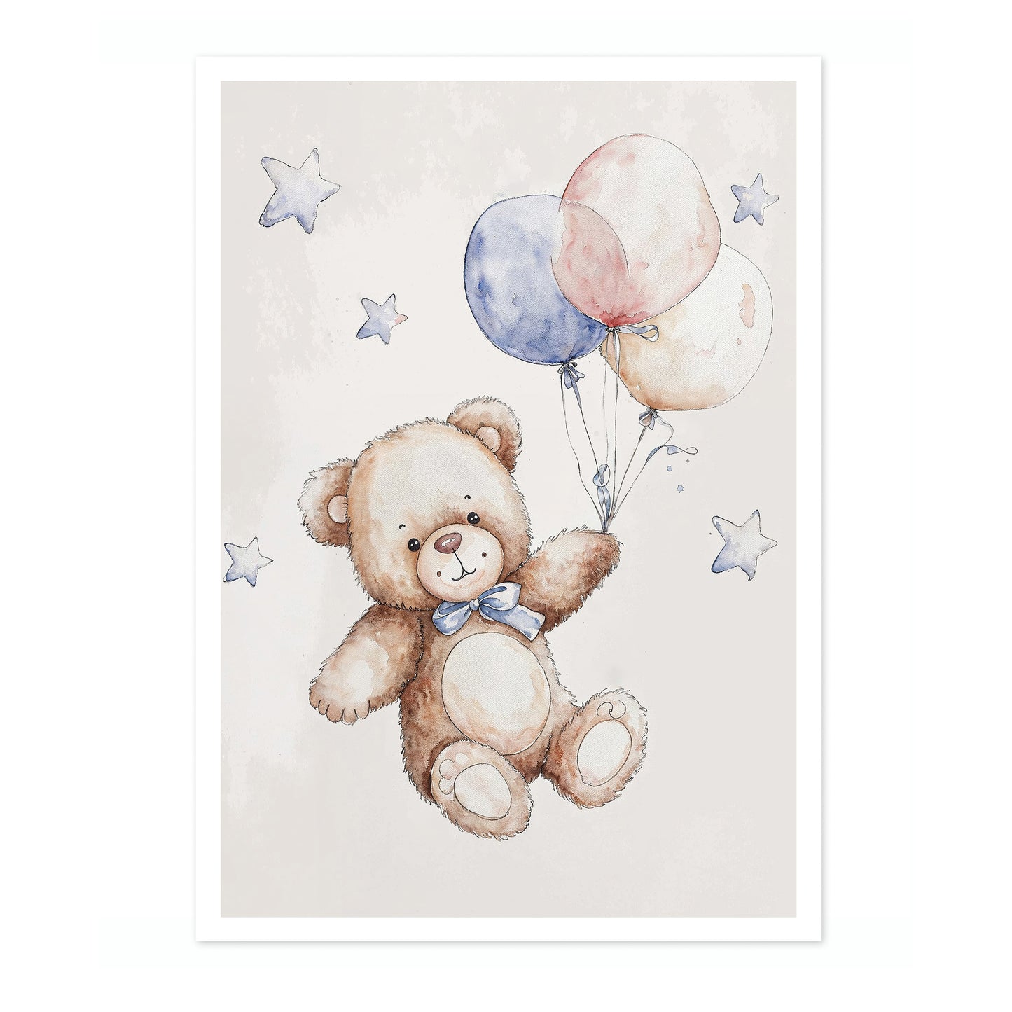 Teddy with Balloons