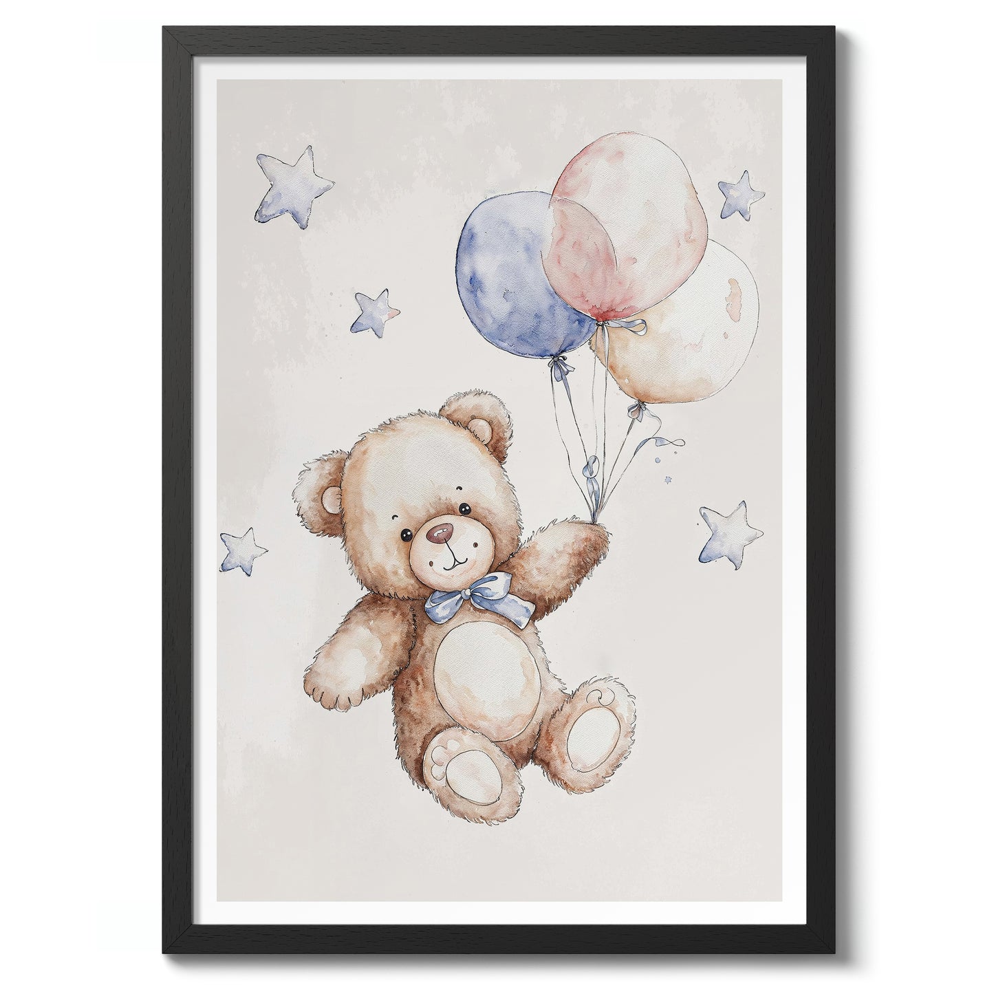 Teddy with Balloons