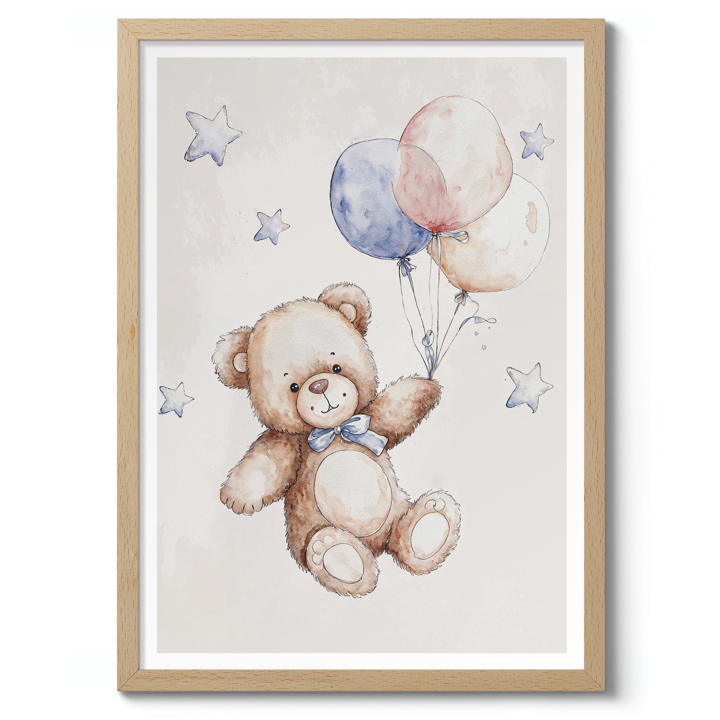 Teddy with Balloons
